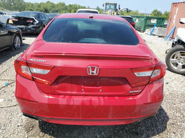  HONDA ACCORD 2018 Czerwony