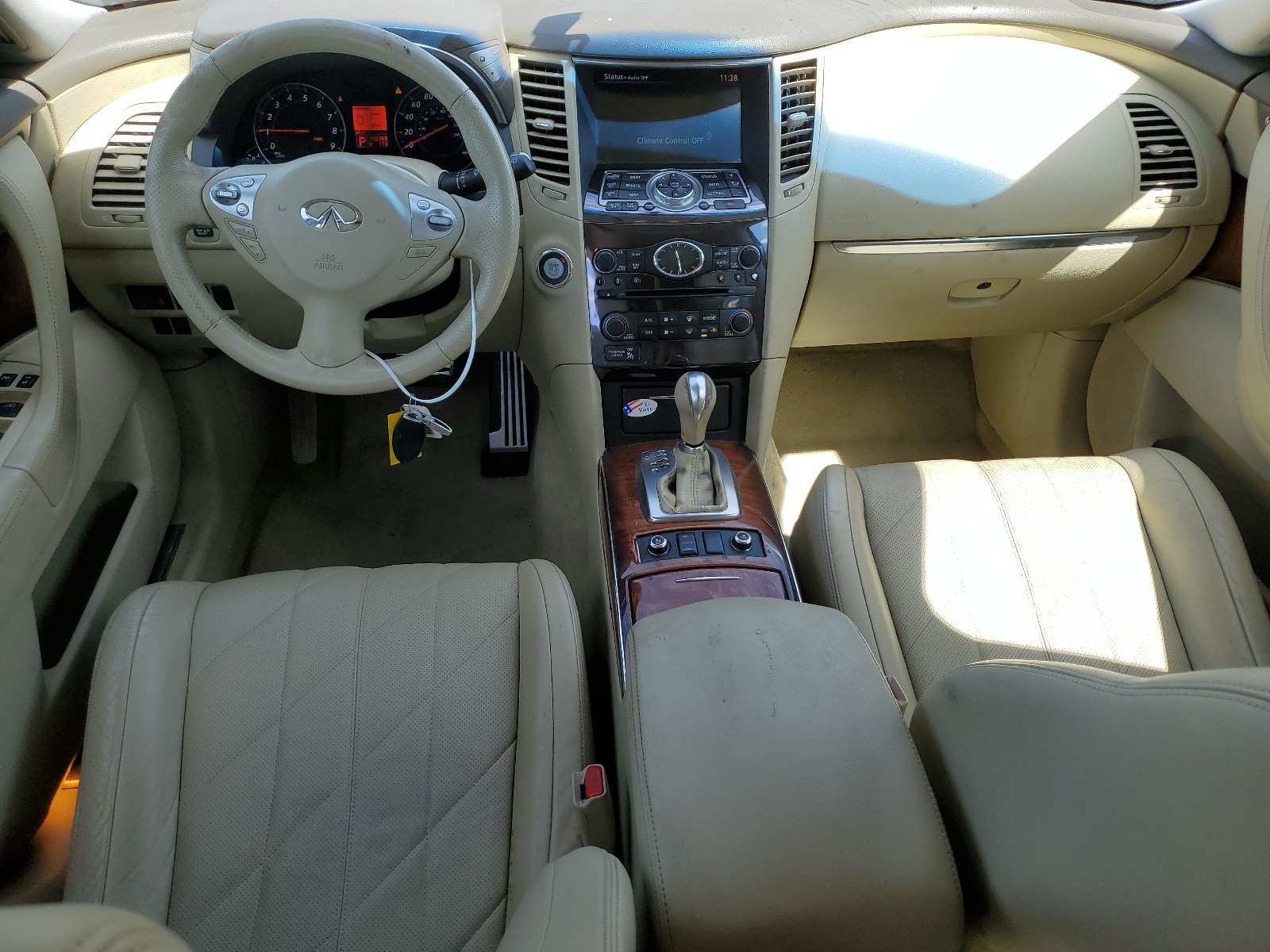 JN8AS1MW7BM141263 2011 Infiniti Fx35