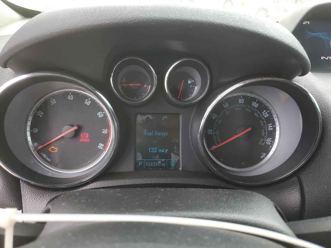 2015 BUICK ENCORE with FRONT END damage, VIN KL4CJBSB6FB125614