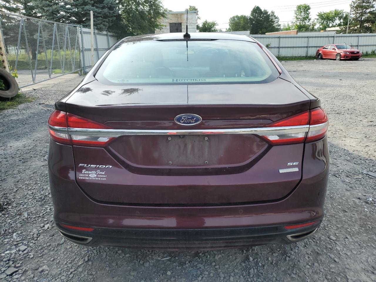 2017 Ford Fusion Se VIN: 3FA6P0T90HR118230 Lot: 65045124