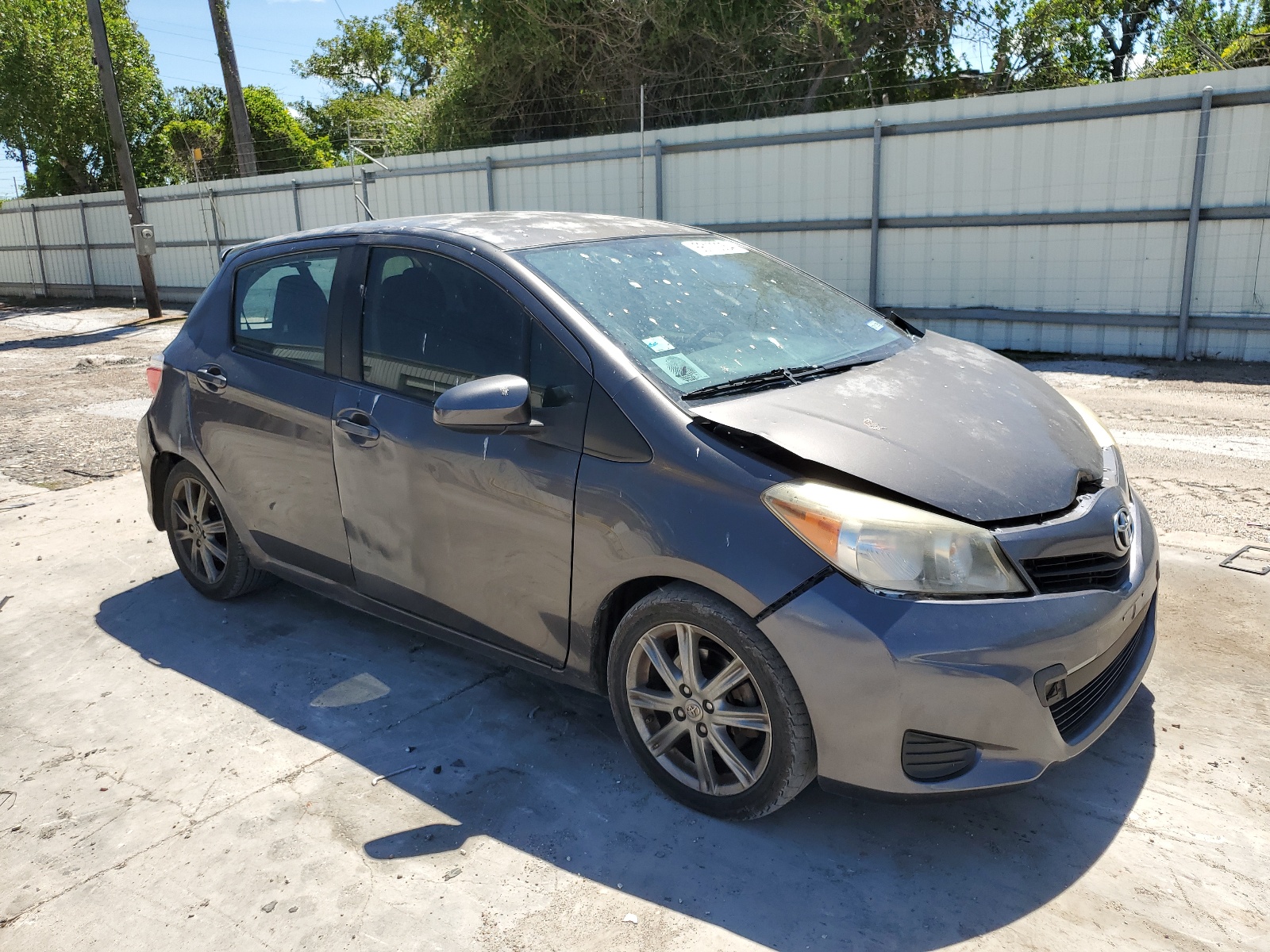 2012 Toyota Yaris vin: JTDKTUD36CD520468