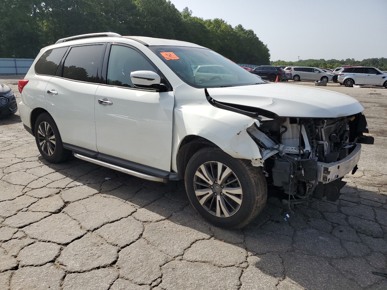 2017 Nissan Pathfinder S vin: 5N1DR2MM2HC678495