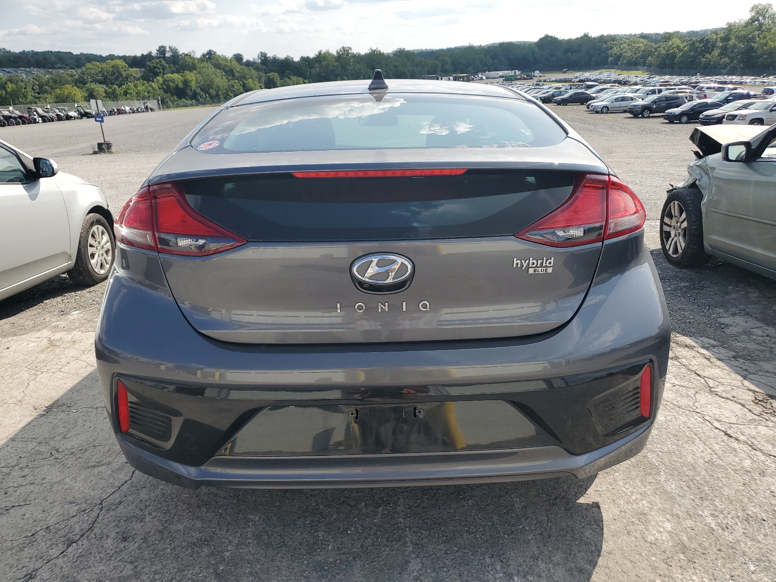 KMHC65LC5JU097698 2018 Hyundai Ioniq Blue