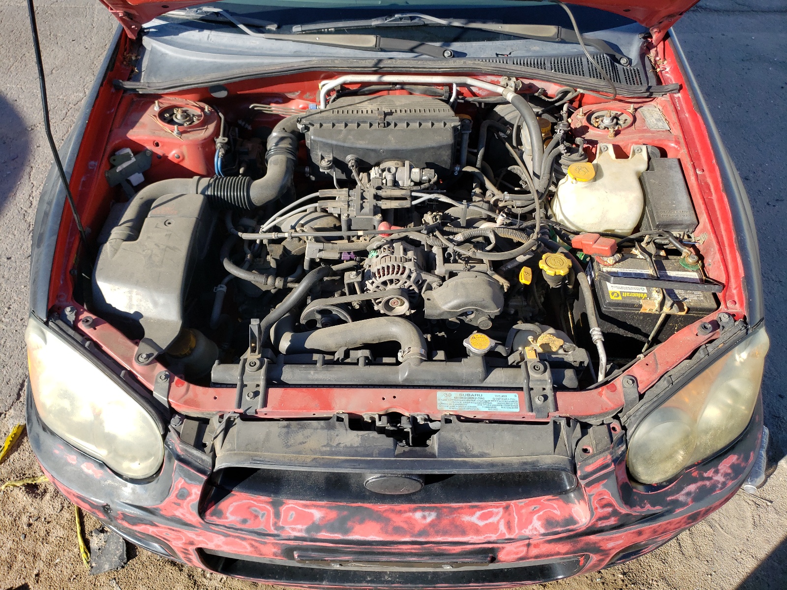 JF1GD67504G503344 2004 Subaru Impreza Rs