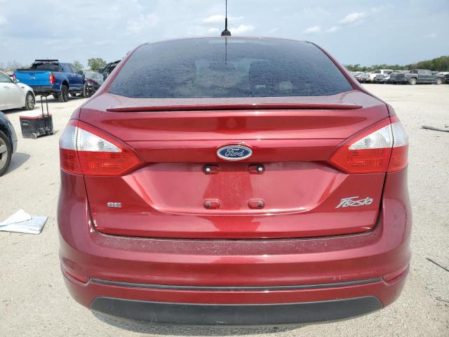  FORD FIESTA 2016 Red