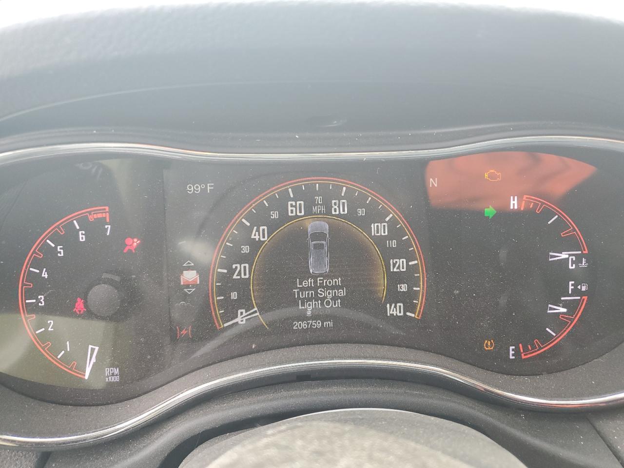 2015 Dodge Durango Limited VIN: 1C4RDJDG4FC745737 Lot: 66982124