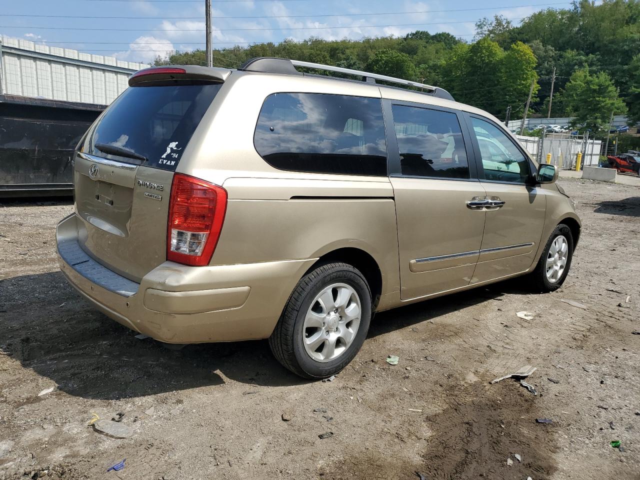 2007 Hyundai Entourage Gls VIN: KNDMC233676021453 Lot: 66357014