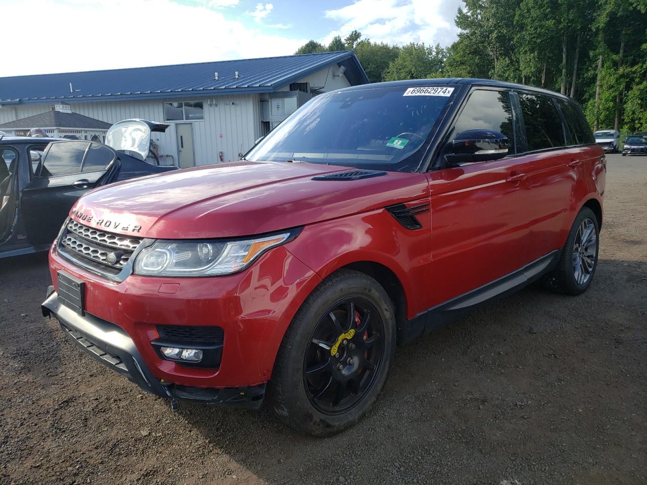 2017 Land Rover Range Rover Sport Sc VIN: SALWR2FE8HA177375 Lot: 69662974