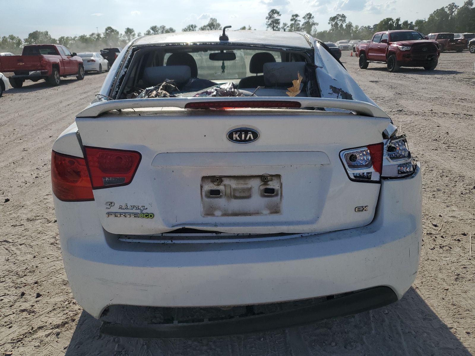 KNAFU4A21B5352383 2011 Kia Forte Ex