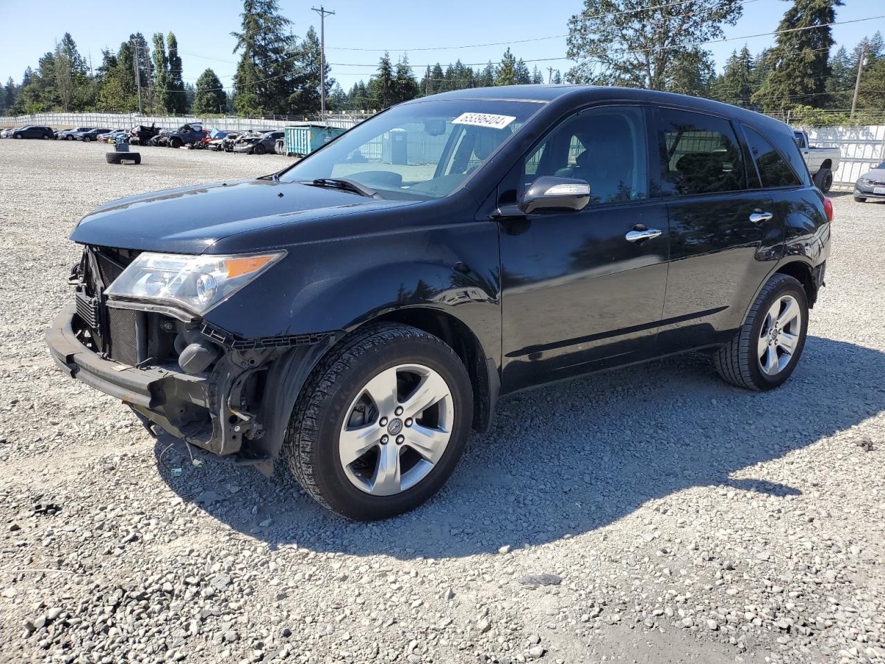 2009 Acura Mdx Sport VIN: 2HNYD28899H528250 Lot: 65396404