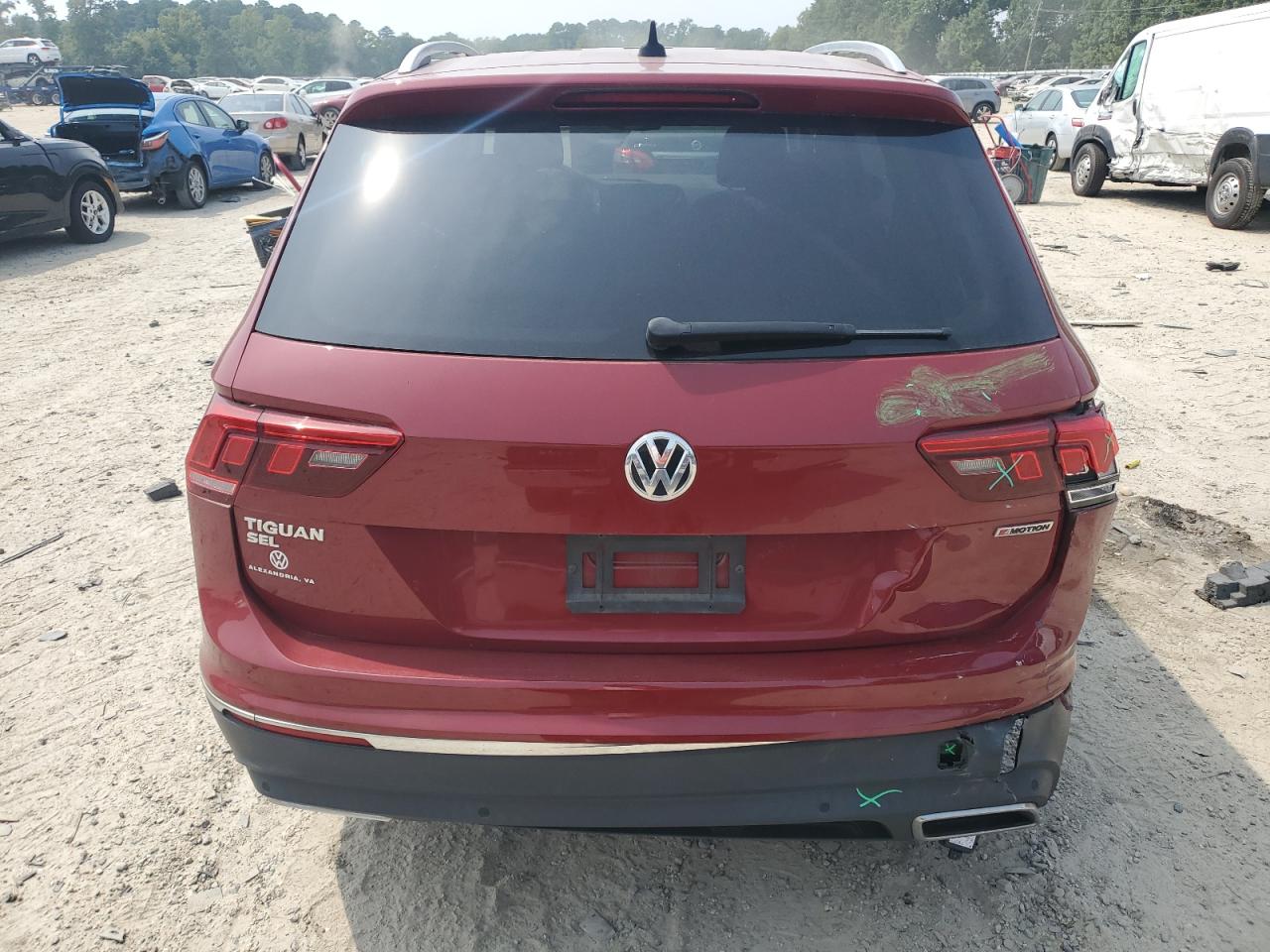 2020 Volkswagen Tiguan Se VIN: 3VV2B7AX5LM100590 Lot: 68910624