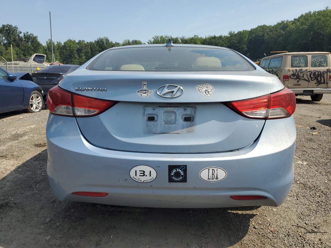 2011 Hyundai Elantra Gls VIN: KMHDH4AE9BU114548 Lot: 68646984