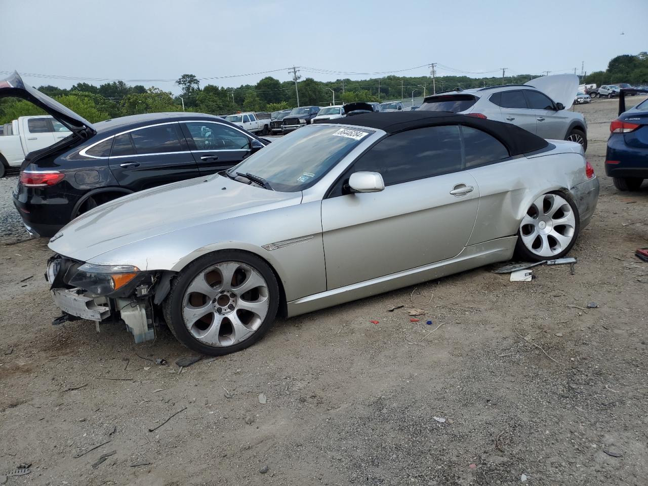 2007 BMW 650 I VIN: WBAEK135X7CN83874 Lot: 66446284