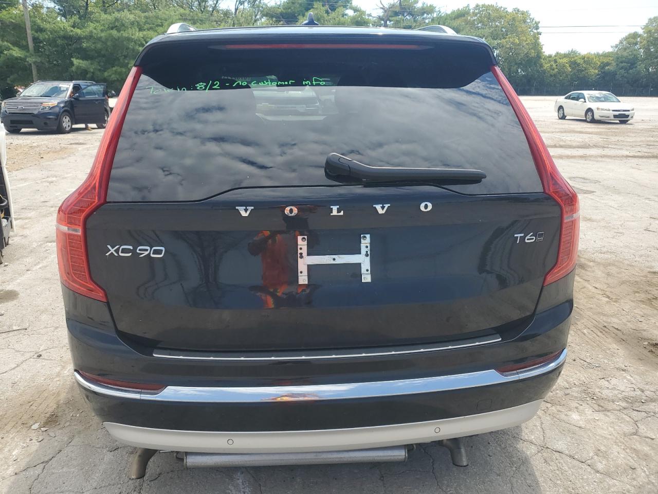 2022 Volvo Xc90 T6 Inscription VIN: YV4A22PL1N1871823 Lot: 67322714