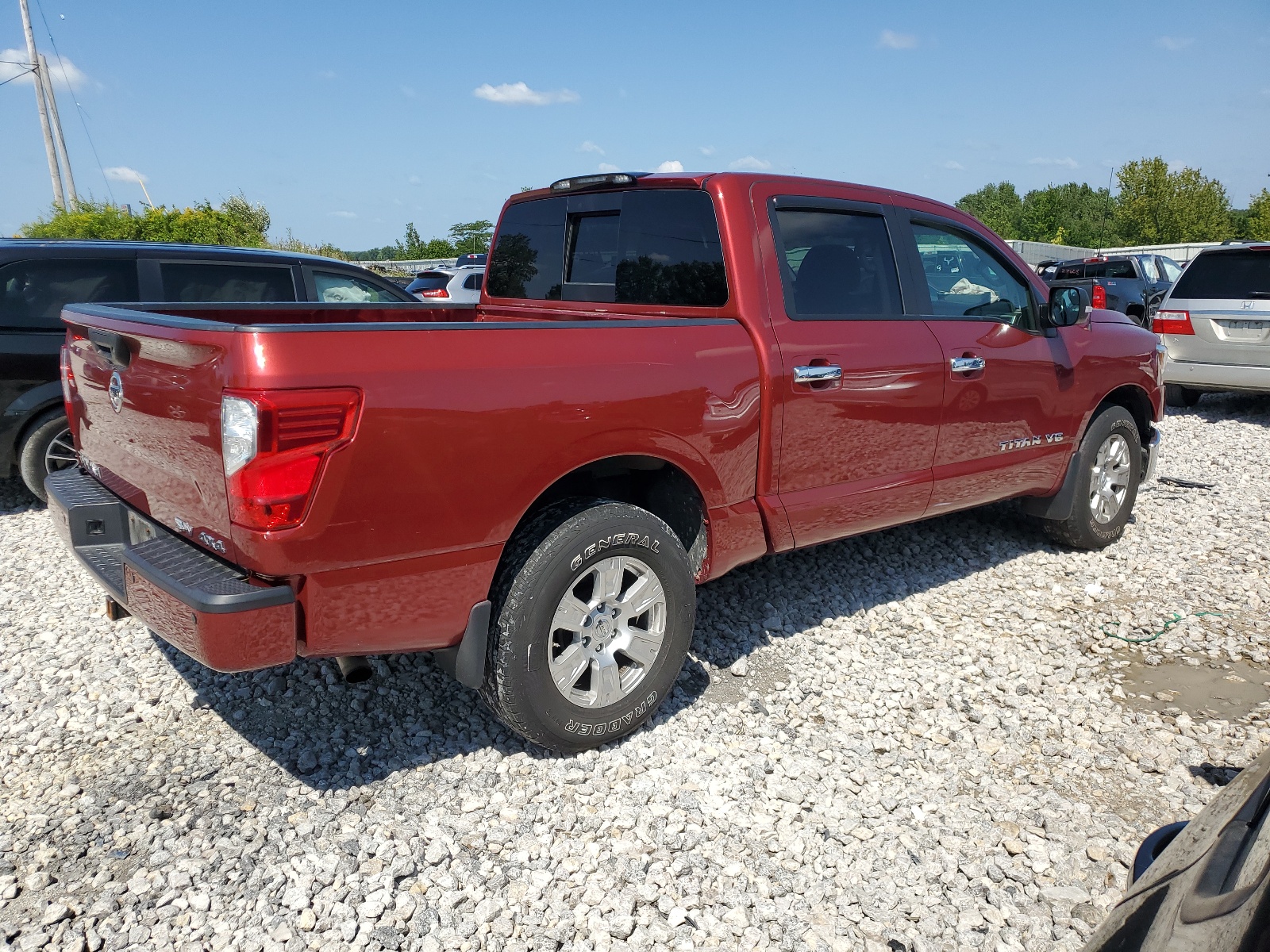 1N6AA1E53JN533022 2018 Nissan Titan Sv