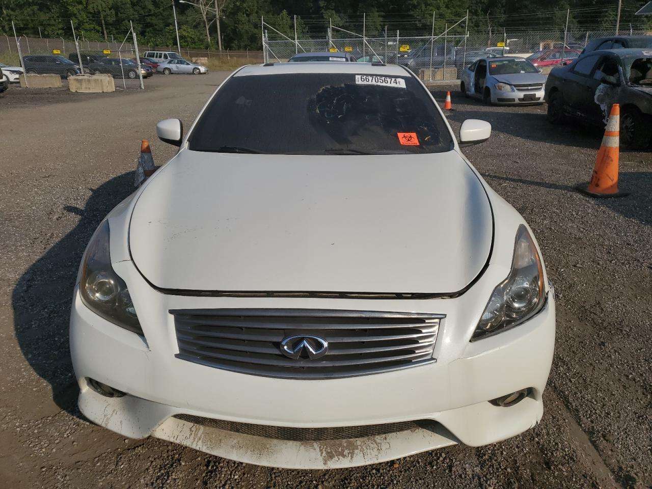 2011 Infiniti G37 VIN: JN1CV6EL8BM262951 Lot: 66705674