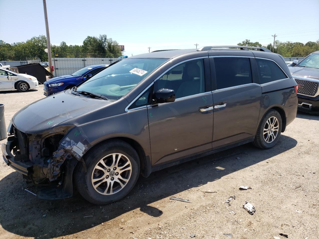 5FNRL5H47DB019316 2013 Honda Odyssey Ex