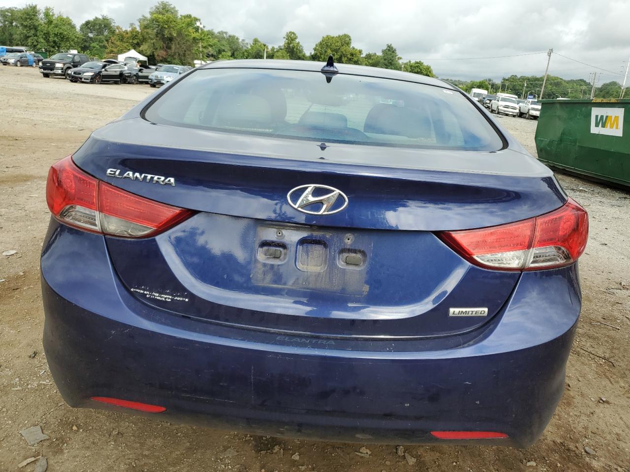 2012 Hyundai Elantra Gls VIN: 5NPDH4AE0CH105429 Lot: 66455704