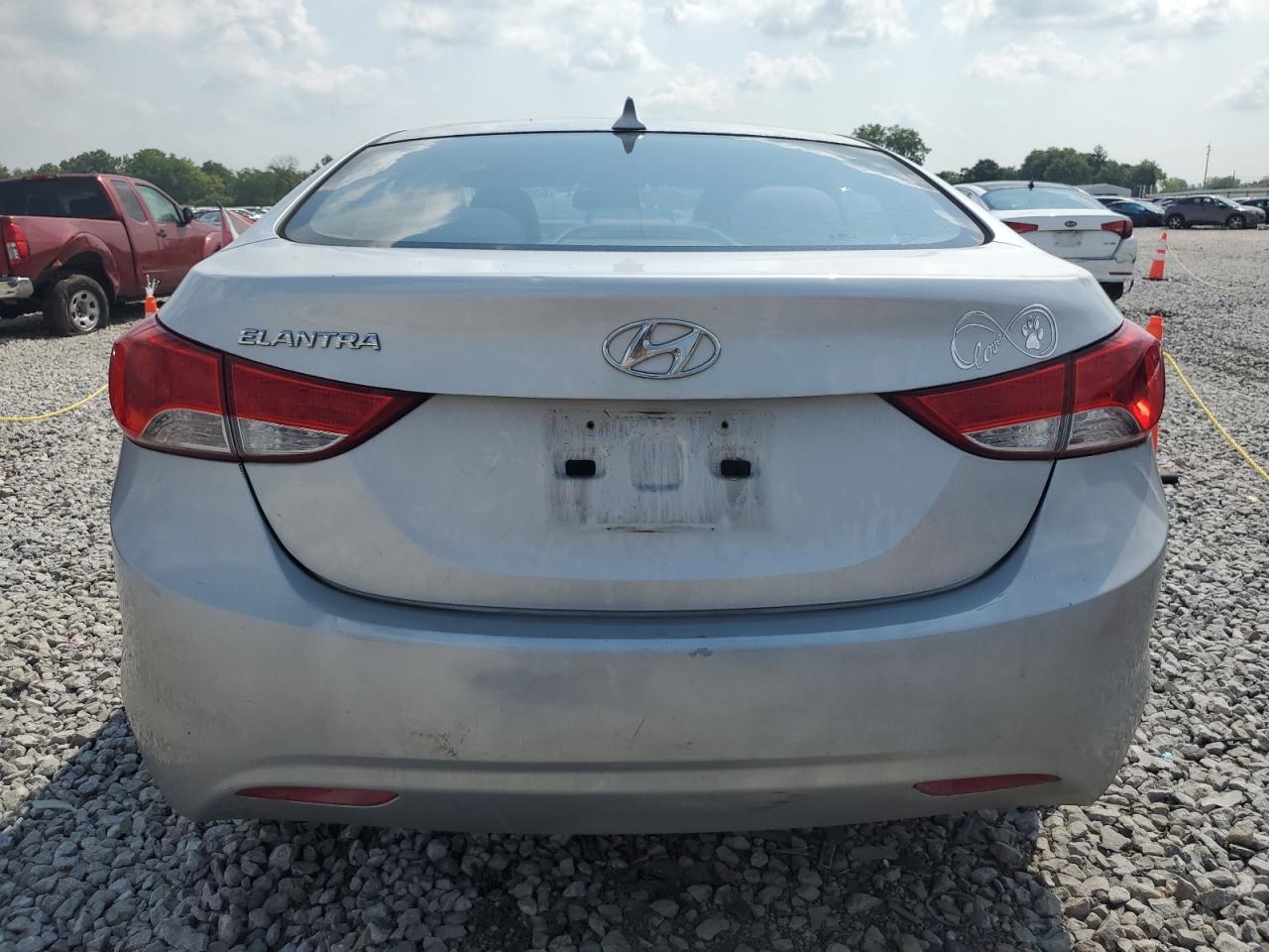 2012 Hyundai Elantra Gls VIN: 5NPDH4AE1CH144157 Lot: 65900114
