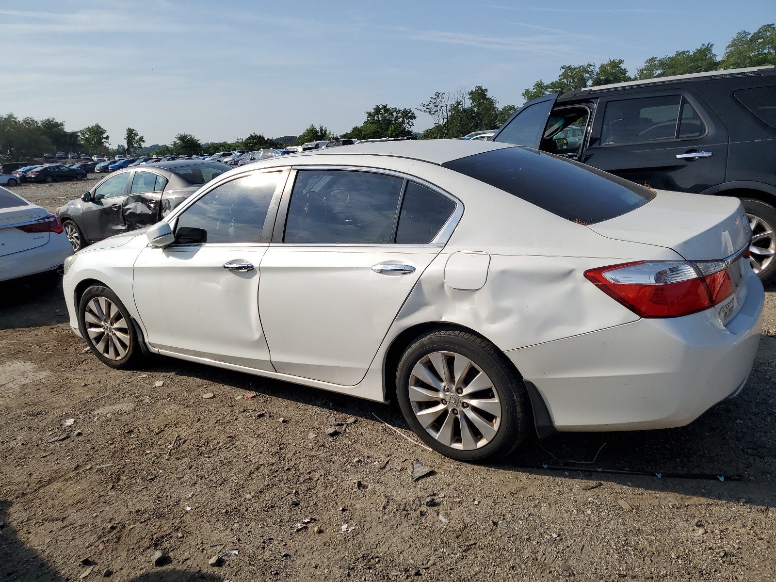 2014 Honda Accord Ex vin: 1HGCR2F75EA217825