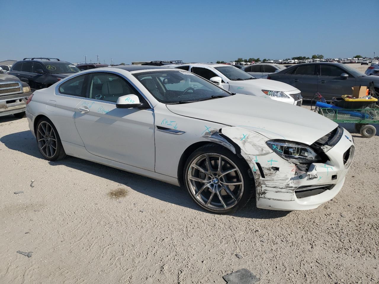 2012 BMW 650 I VIN: WBALX3C51CDV77227 Lot: 66232884