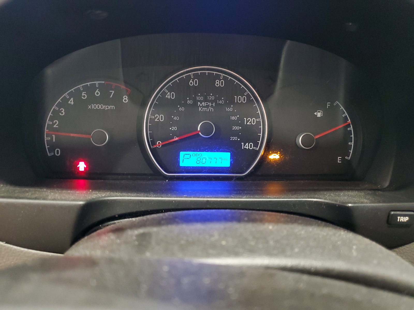 KMHDU4AD0AU870576 2010 Hyundai Elantra Blue