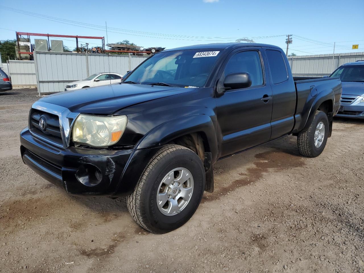 2007 Toyota Tacoma Prerunner Access Cab VIN: 5TETU62N97Z323163 Lot: 68343674