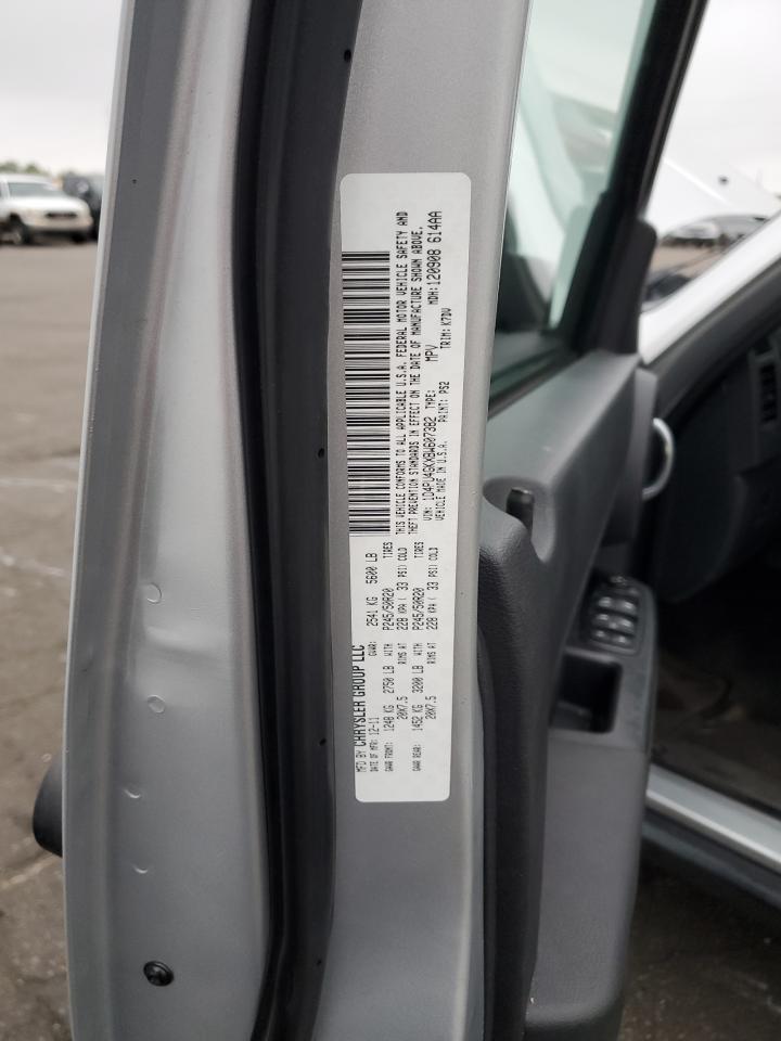 2011 Dodge Nitro Heat VIN: 1D4PU4GKXBW607382 Lot: 66811254