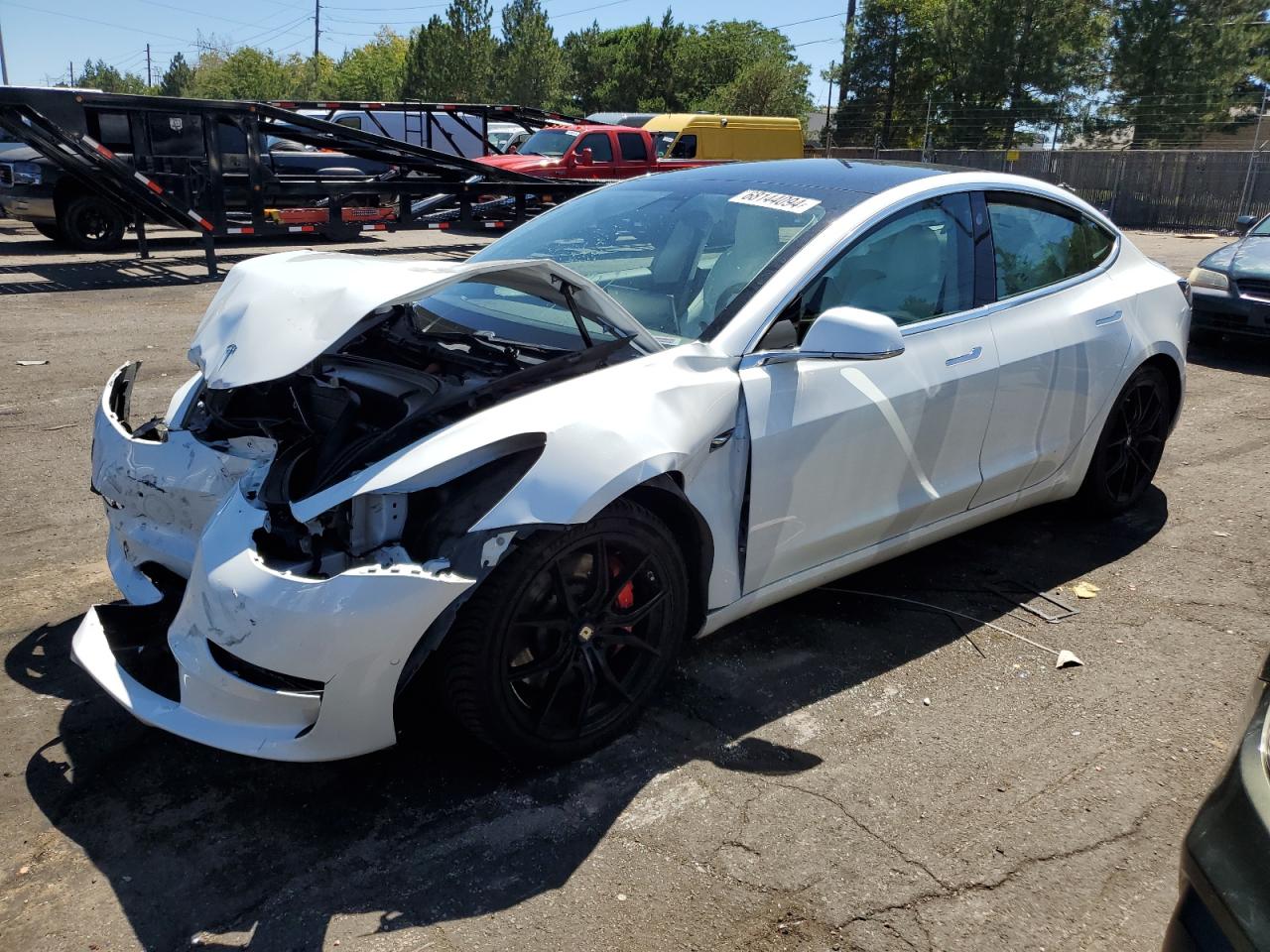 5YJ3E1EB5KF422137 2019 TESLA MODEL 3 - Image 1