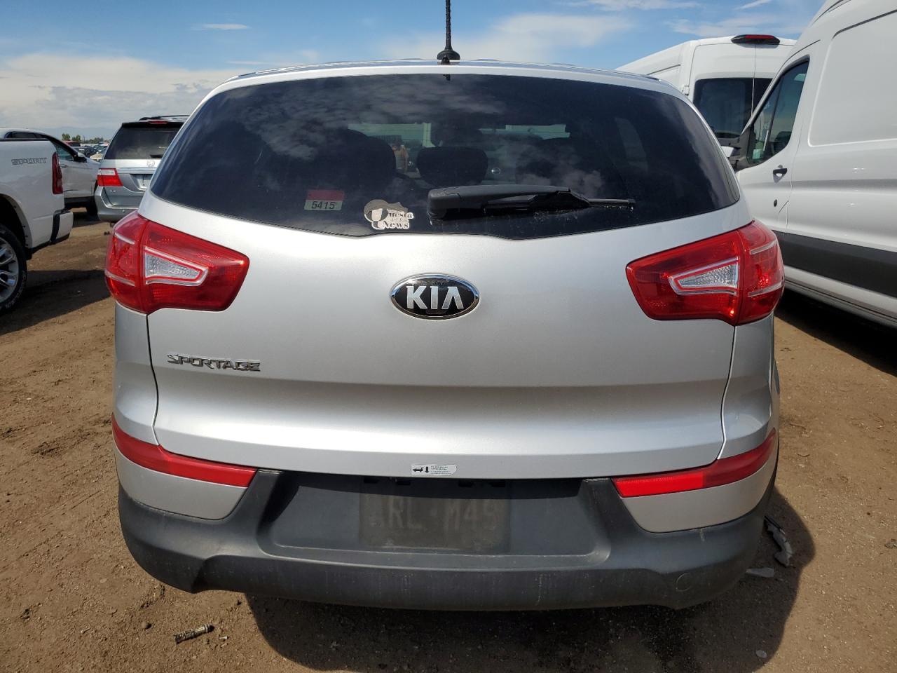 2013 Kia Sportage Lx VIN: KNDPBCA24D7478087 Lot: 68887694