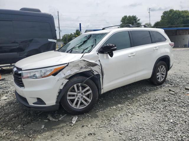 Parquets TOYOTA HIGHLANDER 2015 White