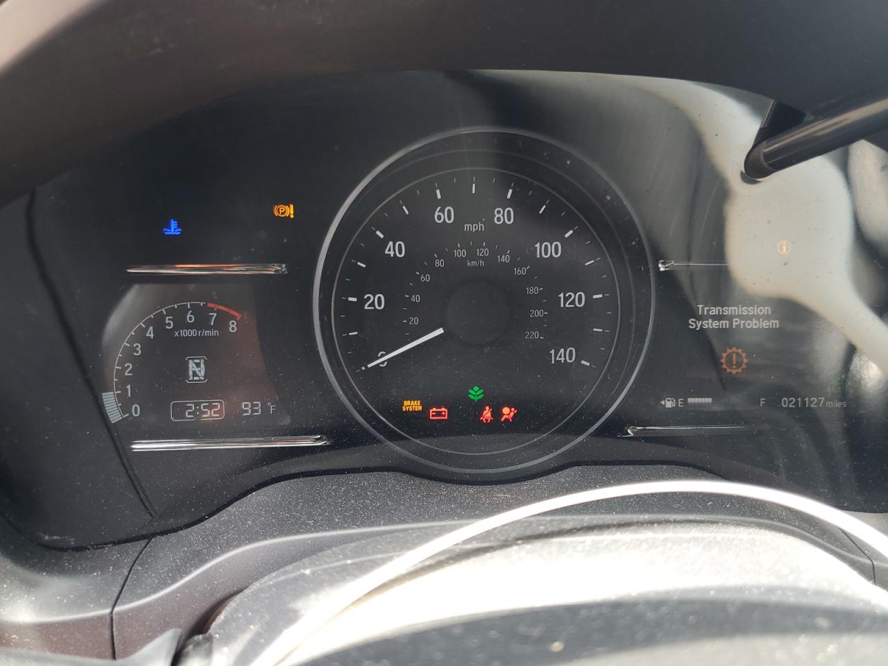 2021 Honda Hr-V Ex VIN: 3CZRU5H52MM718154 Lot: 65745004