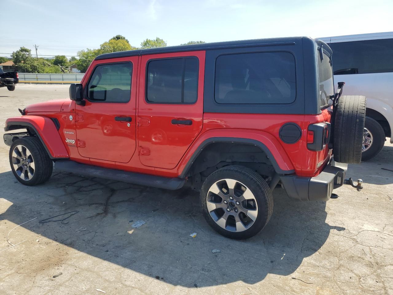 2021 Jeep Wrangler Unlimited Sahara VIN: 1C4HJXEG5MW656986 Lot: 66549314