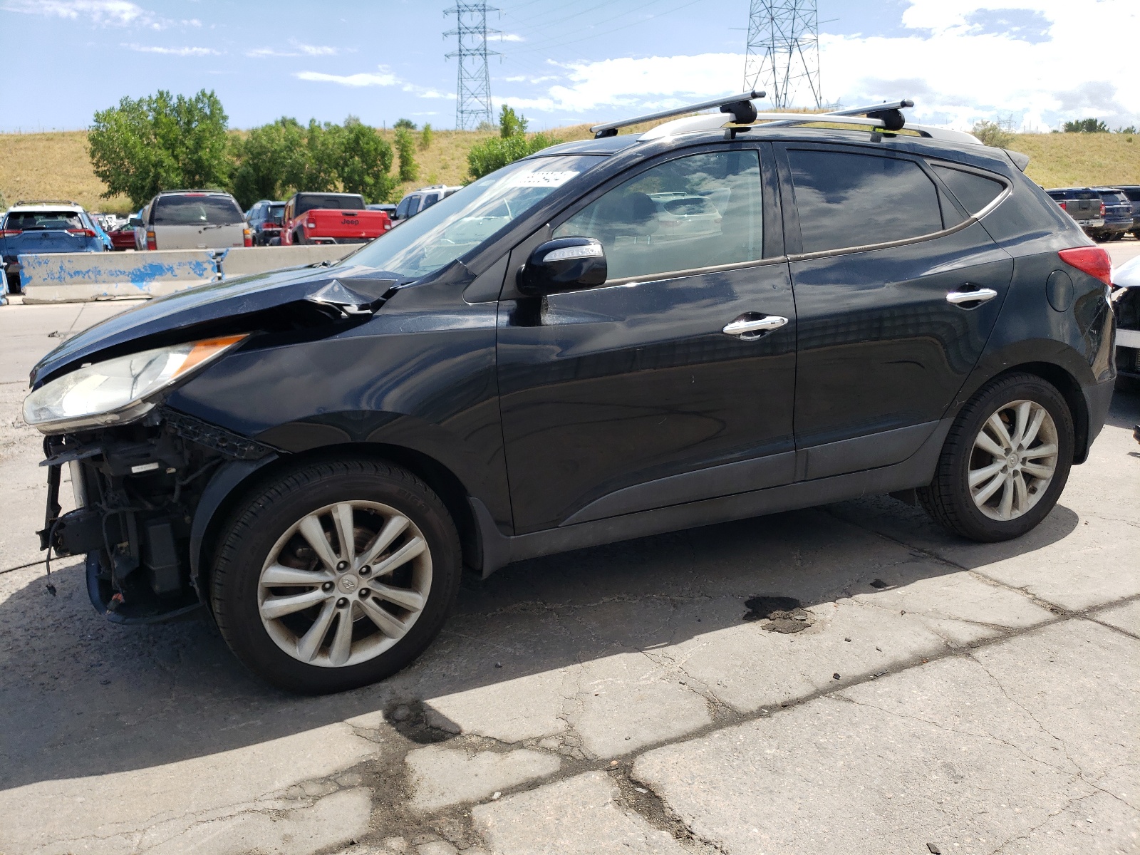 2013 Hyundai Tucson Gls vin: KM8JUCAC6DU693816