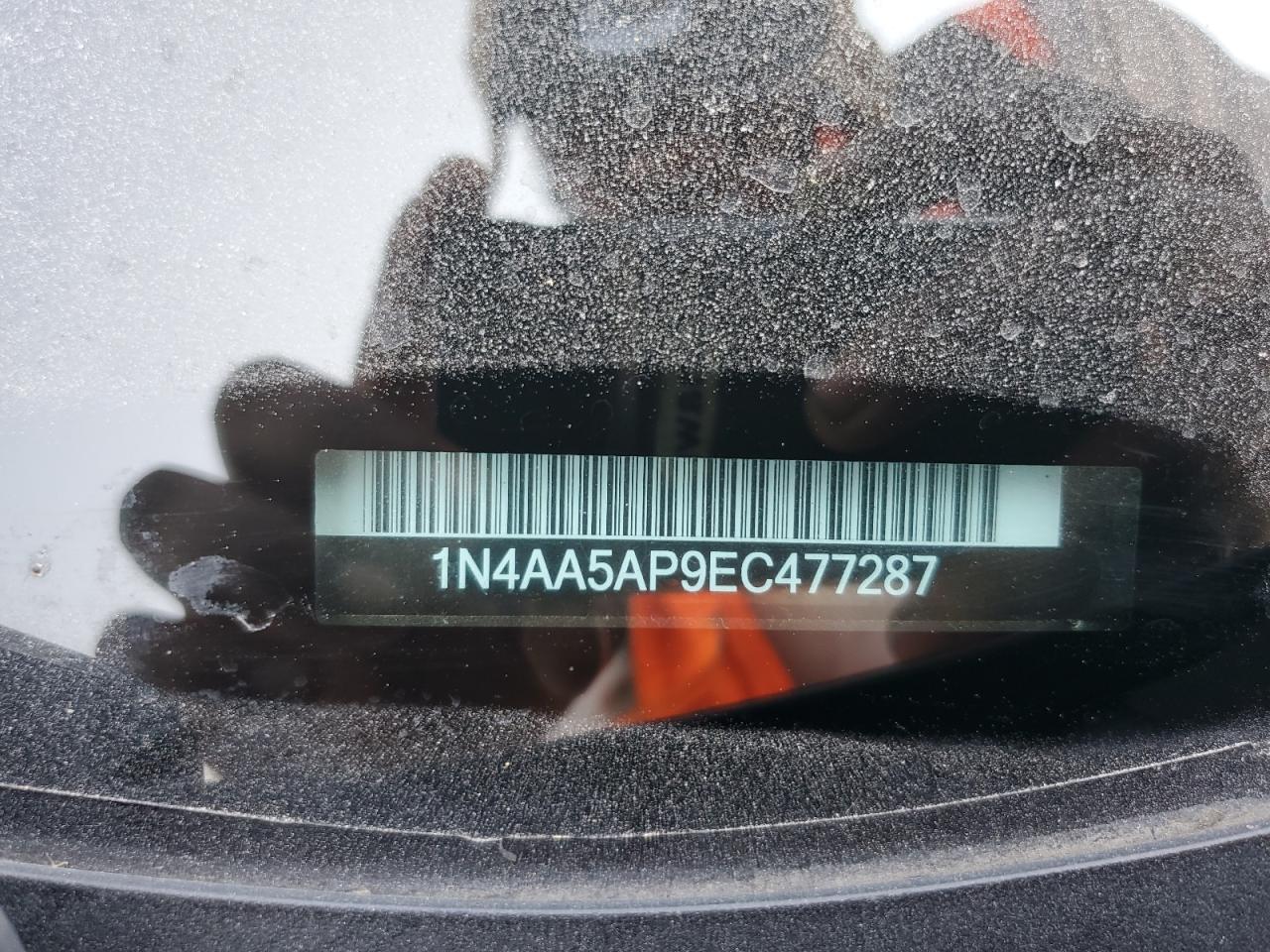 1N4AA5AP9EC477287 2014 Nissan Maxima S