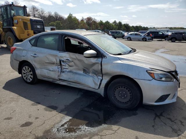 Sedans NISSAN SENTRA 2016 Srebrny