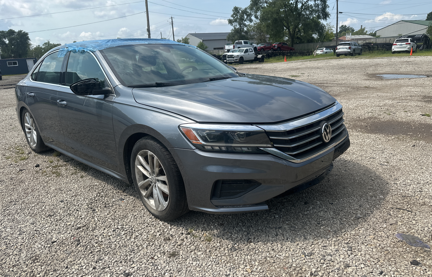 2020 Volkswagen Passat Se vin: 1VWWA7A33LC006190