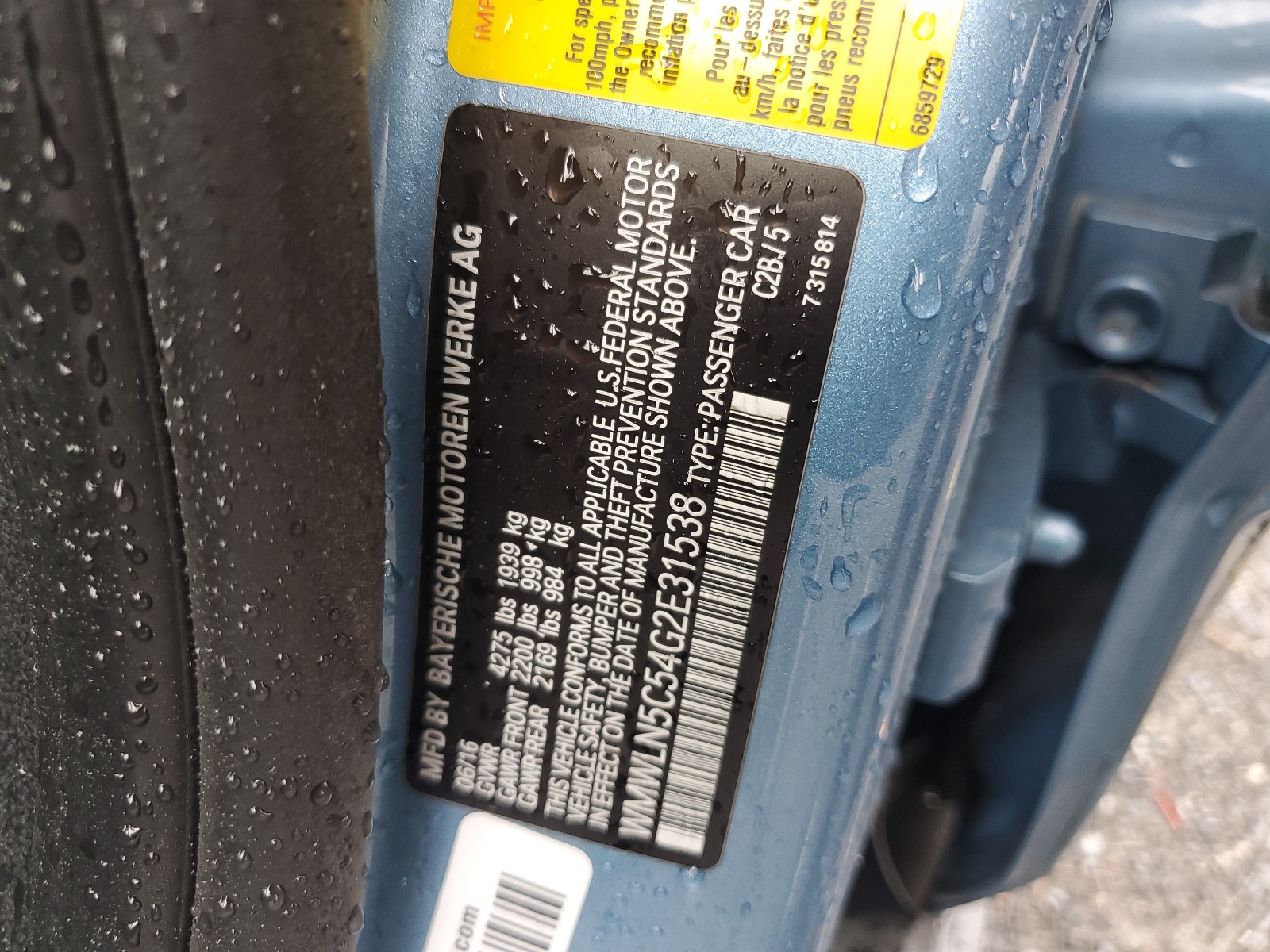 WMWLN5C54G2E31538 2016 Mini Cooper Clubman