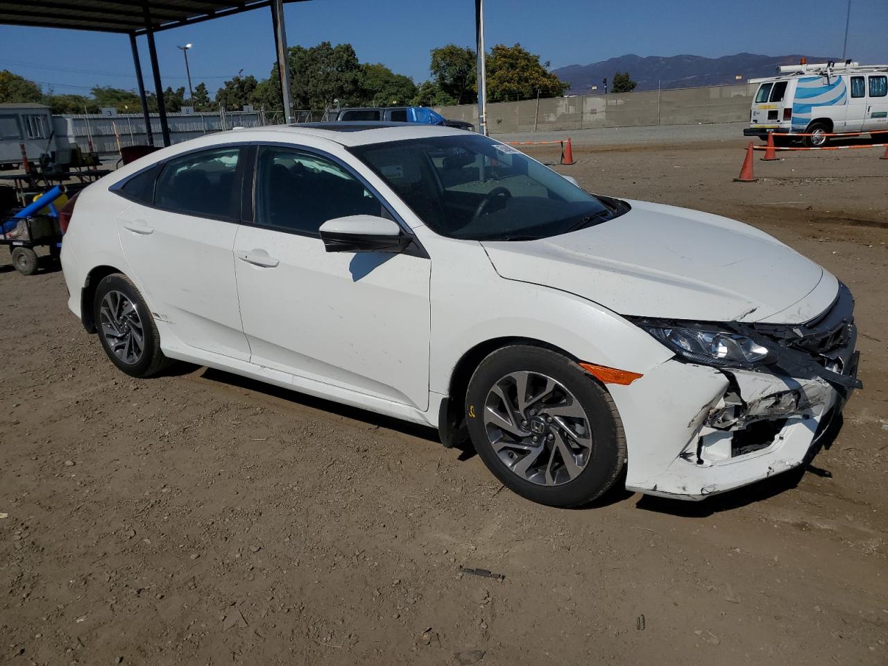 2017 Honda Civic Ex VIN: 2HGFC2F7XHH573353 Lot: 65848674