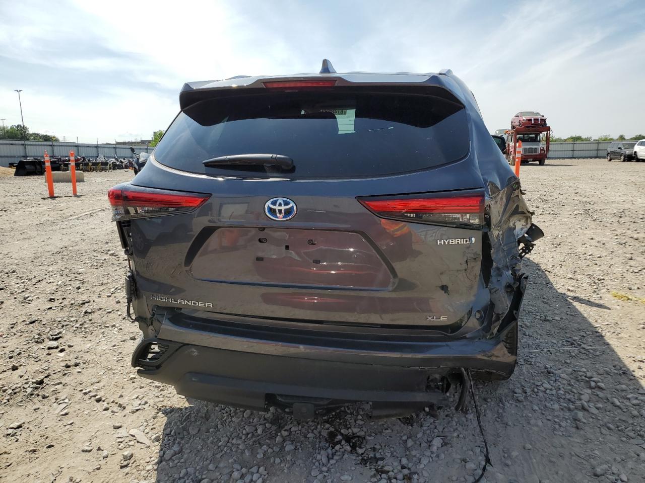 2022 Toyota Highlander Hybrid Xle VIN: 5TDGBRCH6NS552170 Lot: 67485824