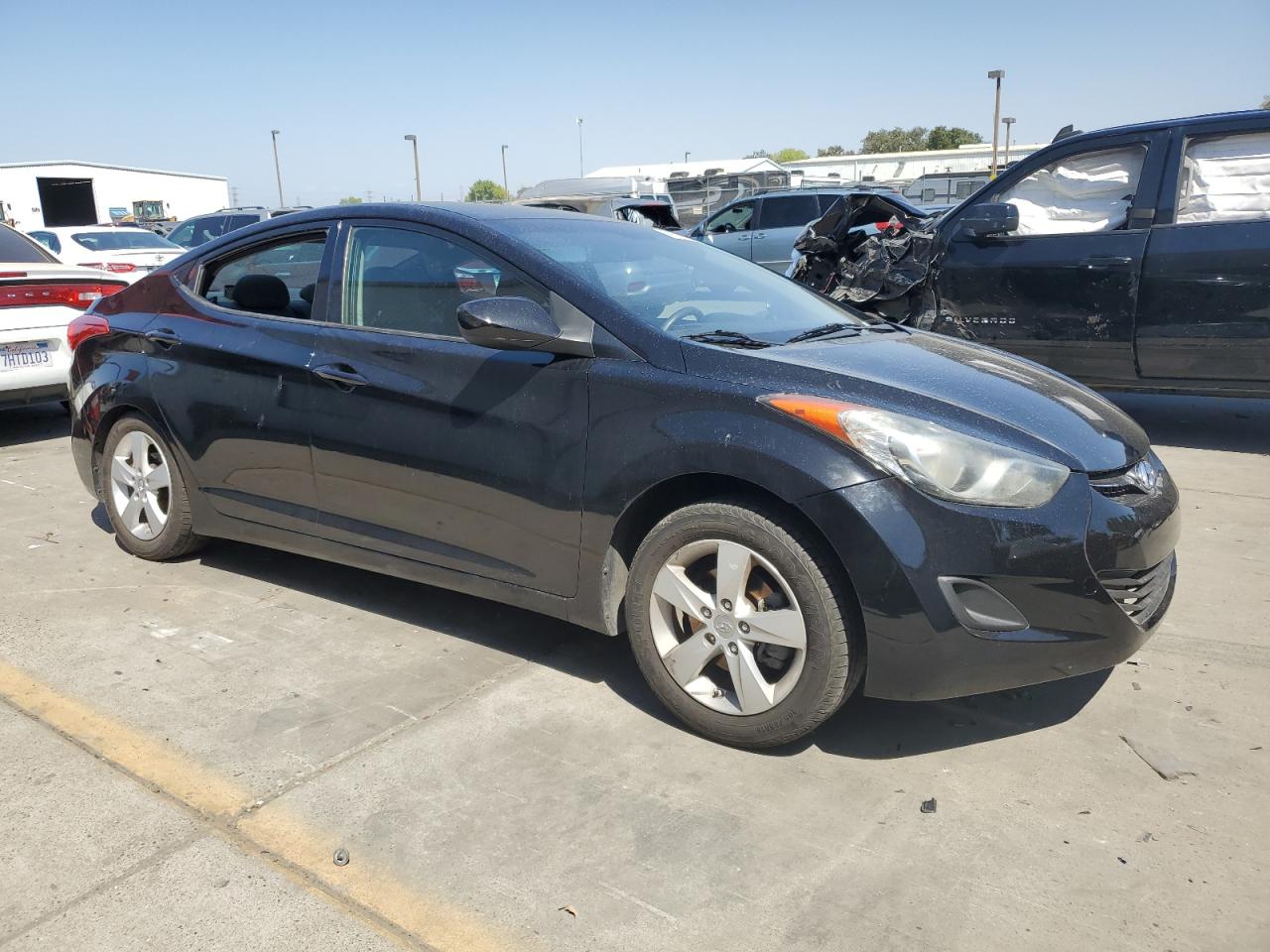 VIN 5NPDH4AE2DH292321 2013 HYUNDAI ELANTRA no.4