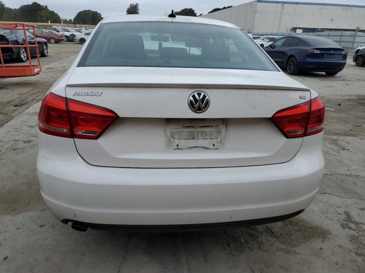 2012 Volkswagen Passat Se VIN: 1VWBP7A35CC084323 Lot: 66249684