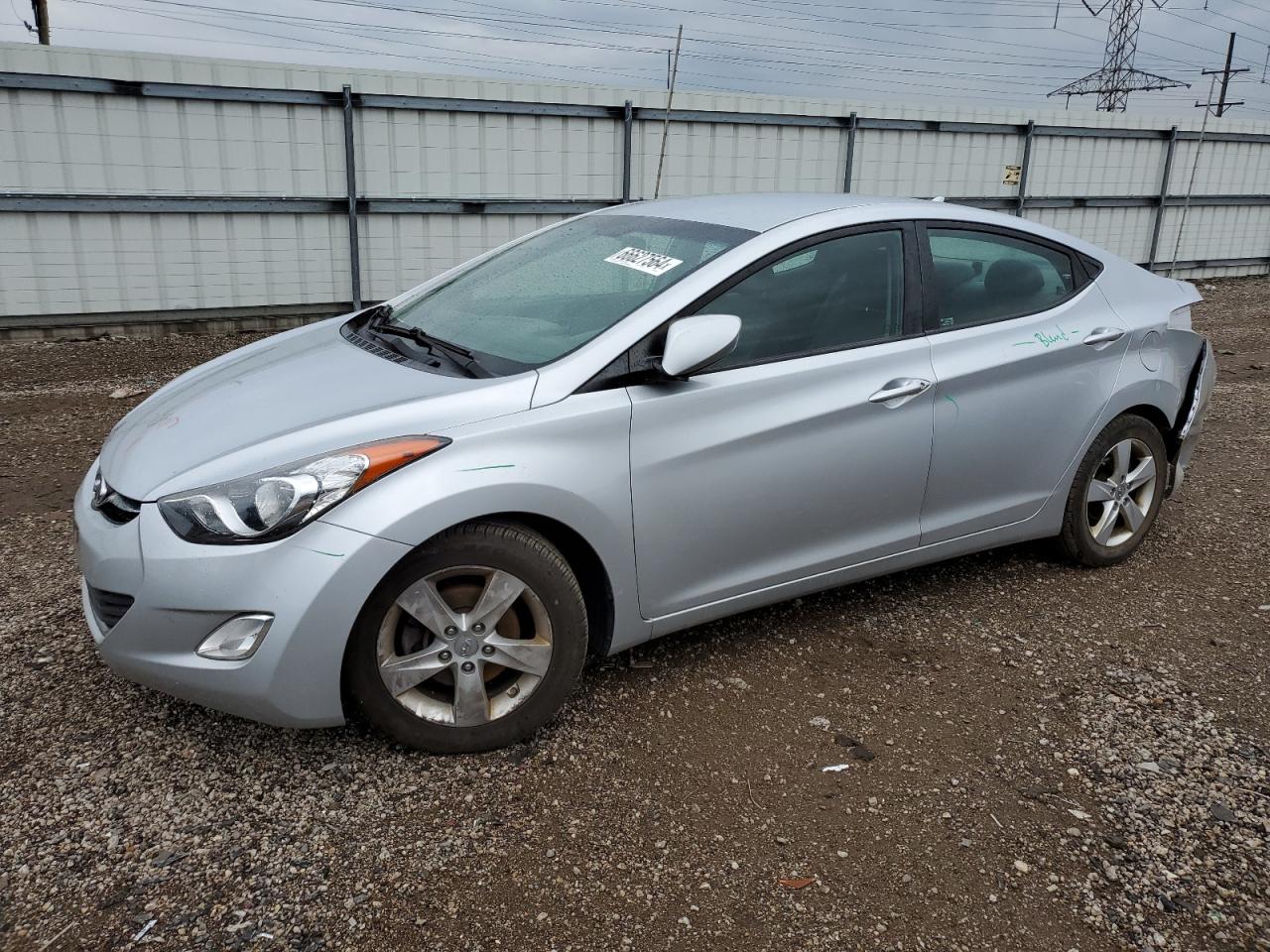 2013 Hyundai Elantra Gls VIN: 5NPDH4AE3DH353059 Lot: 66627564