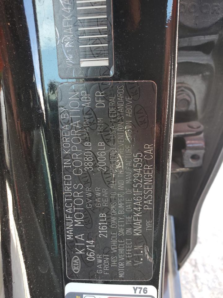 2015 Kia Forte Lx VIN: KNAFK4A61F5294595 Lot: 68800594