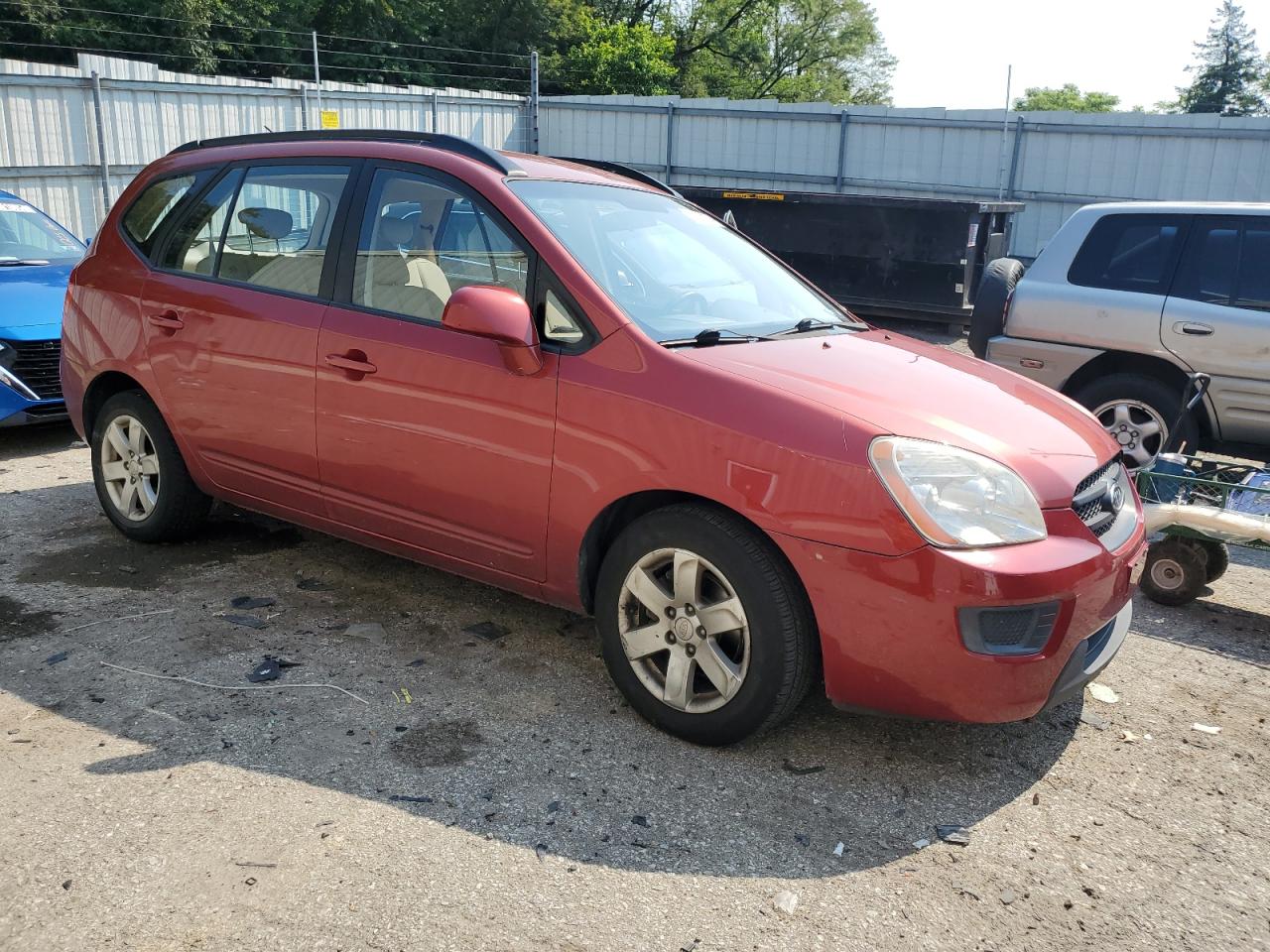 2008 Kia Rondo Lx VIN: KNAFG526487128889 Lot: 66243874