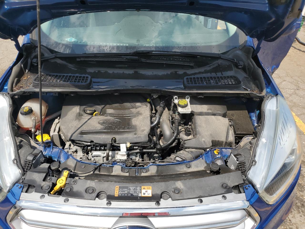 2017 Ford Escape Se VIN: 1FMCU0GD9HUB51557 Lot: 66172584