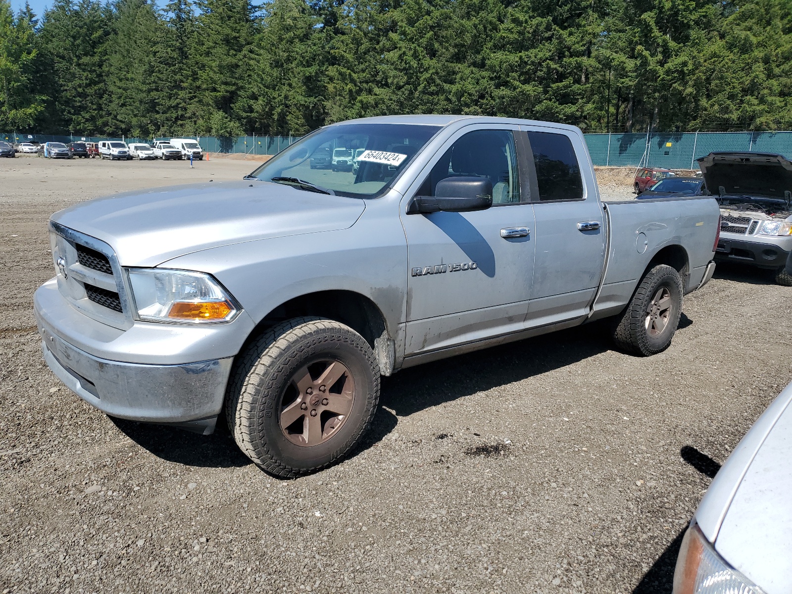 2012 Dodge Ram 1500 Slt vin: 1C6RD7GP6CS265626