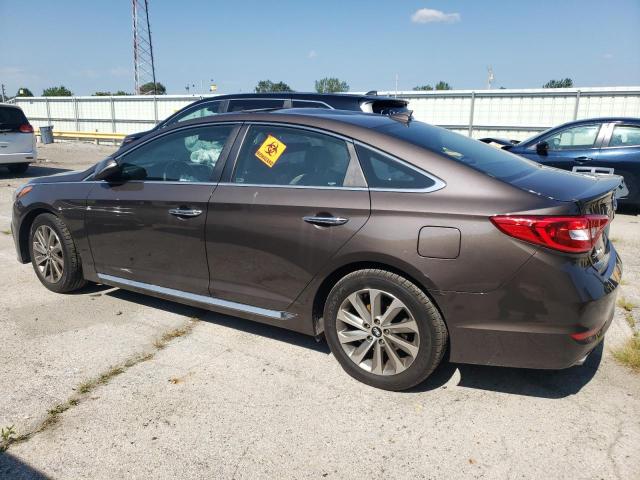  HYUNDAI SONATA 2016 Brown