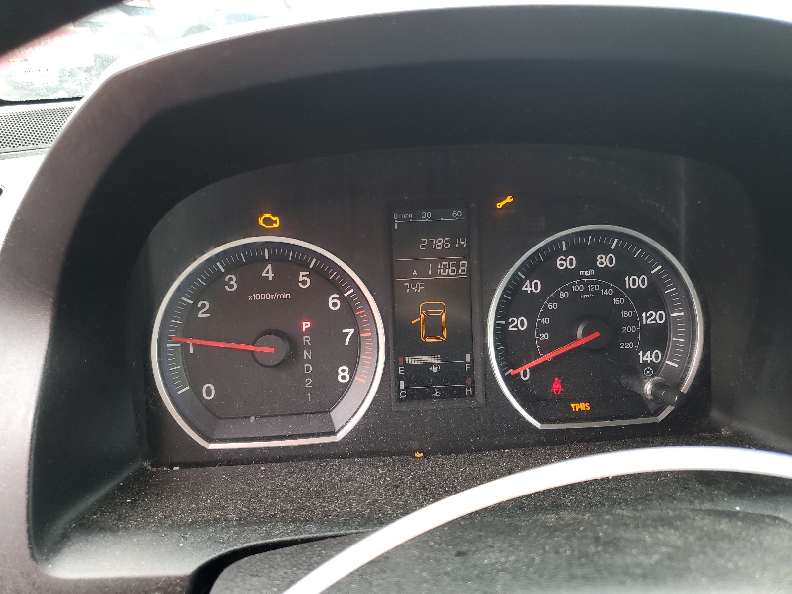 JHLRE48787C049184 2007 Honda Cr-V Exl