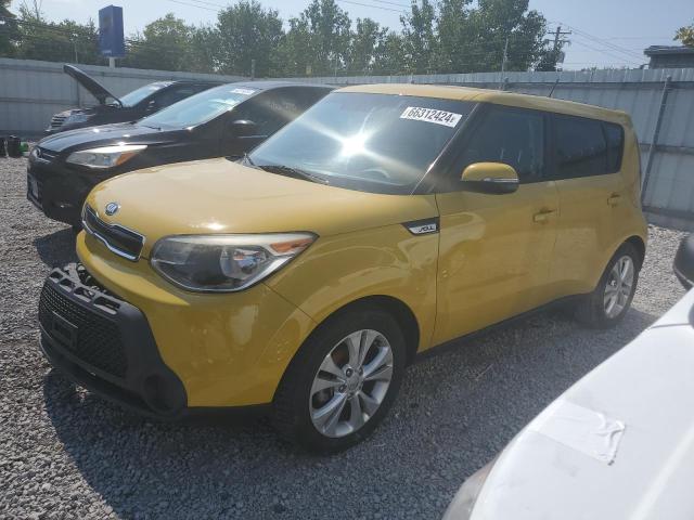  KIA SOUL 2014 Жовтий